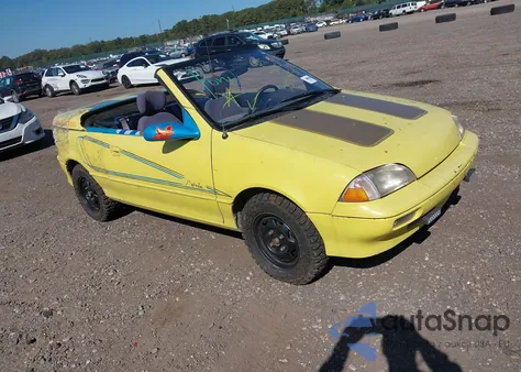 1991 Geo Metro Lsi Sprint Cl from USA, damaged, VIN JG1MR3367MK607993